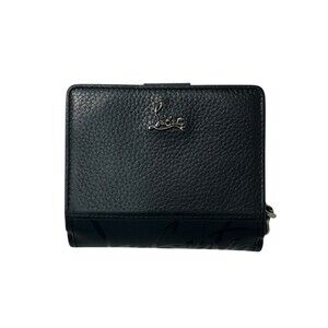 Christian Louboutin Paloma Wallet Folding Black Louboutin